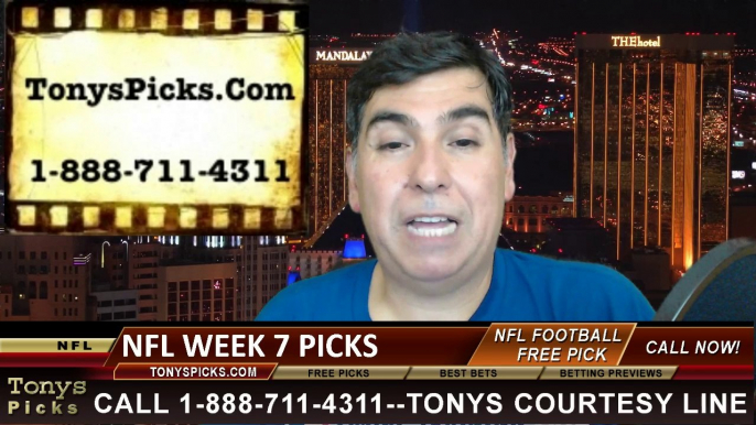 Week 7 NFL Free Picks Predictions Point Spread Betting Odds Previews 2014 Season