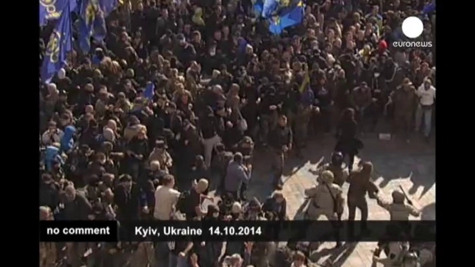 Ukraine: five police injured in clashes near Verkhovna Rada