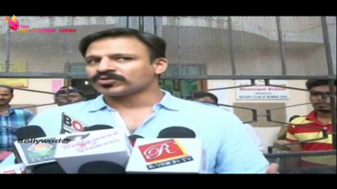 Bollywood Villain Vivek Oberoi Casts His VOTE | Assembly (Vidhan Sabha) Elections 2014