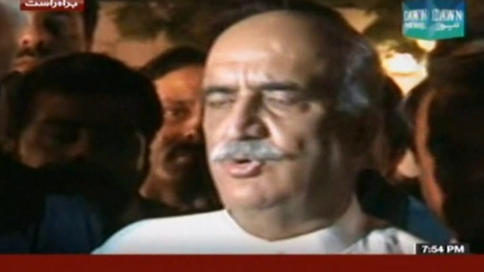 Khursheed Shah apologizes over his remarks