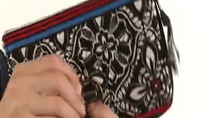 Vera Bradley Turn Lock Wallet Black - Robecart.com Free Shipping BOTH Ways