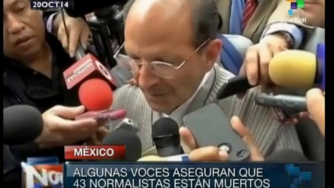 Autoridades mexicanas ofrecen recompensas para localizar a normalistas