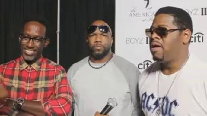 Boyz II Men Interview by @belindasLAmusic at the Collide Album Release Concert