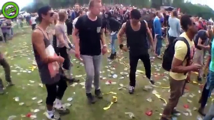 Benny Hill vs des ravers