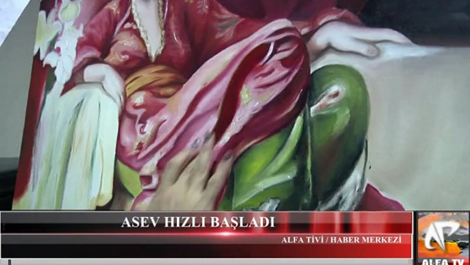 Kültür ve Sanat'ın Başkenti Aliağa'da ASEV Hızlı Başladı...