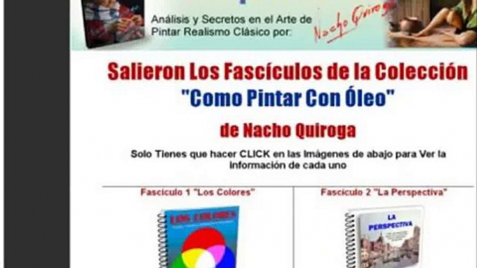 Fasciculos Coleccionables De Como Pintar Con Oleo~!