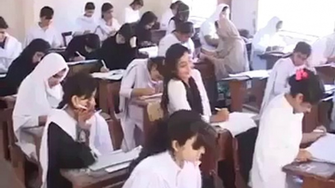 Pakistani girls cheating in Exam