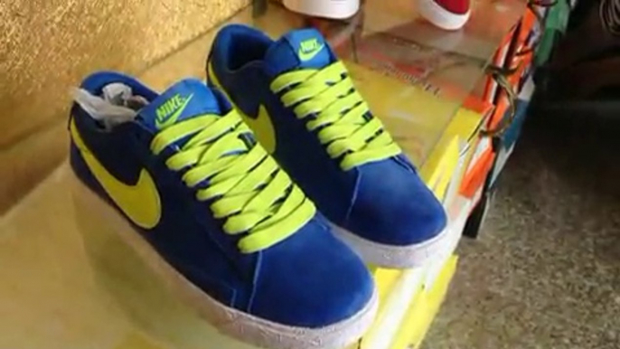 Nike Blazer Shoes low Suede Vintage Mens Blue Lime Online Review Shoes-clothes-china.ru