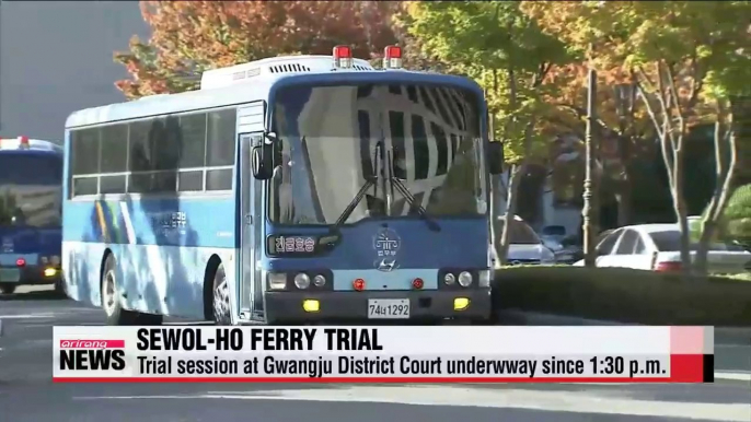 Prosecutors deliberating penalties as Sewol-ho ferry trial continues Monday