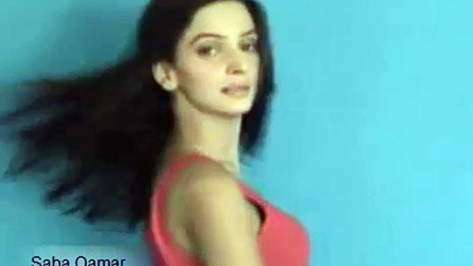 Pakistani  Actress Saba Qamar ( While Photo Shoot)