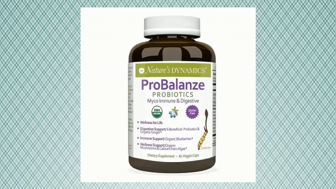 Probalanze Probiotics 6 Live Beneficial Probiotics and Organic Whole Foods for Digestion and Immune System Health