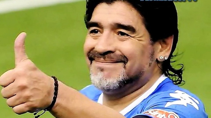 Caught on cam: Soccer star Deigo Maradona hits girlfriend