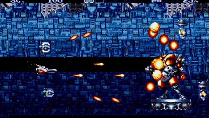 Lightening Force - Quest for the Darkstar online multiplayer - megadrive