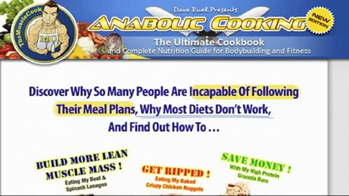 Anabolic Cooking Cookbook Review-Muscle Building Cookbook