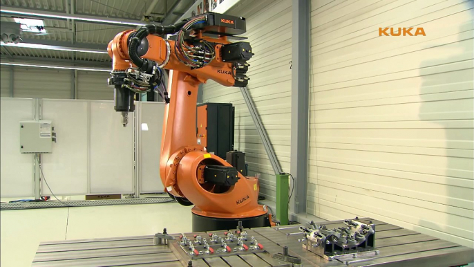 Friction stir welding by KUKA Systems