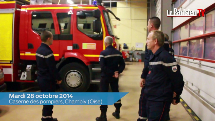 Les pompiers de Chambly chantent pour le Téléthon