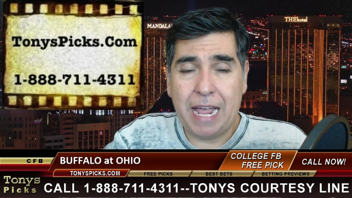 Ohio Bobcats vs. Buffalo Bulls Free Pick Prediction NCAA College Football Odds Preview 11-5-2014