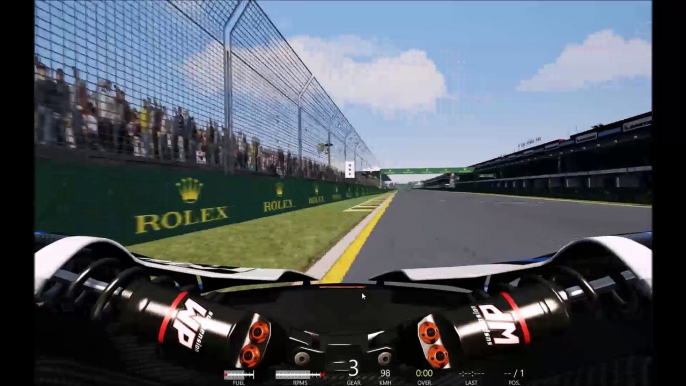 KTM X-Bow R, Melbourne Grand Prix Circuit (Albert Park Circuit), Bumper/Replay, Assetto Corsa, HD