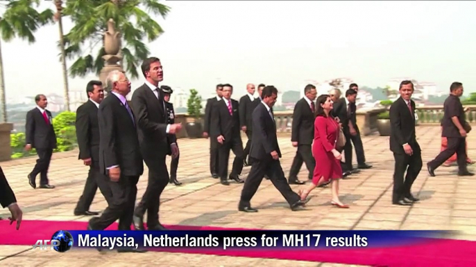 Malaysia, Netherlands keep pressing for MH17 results