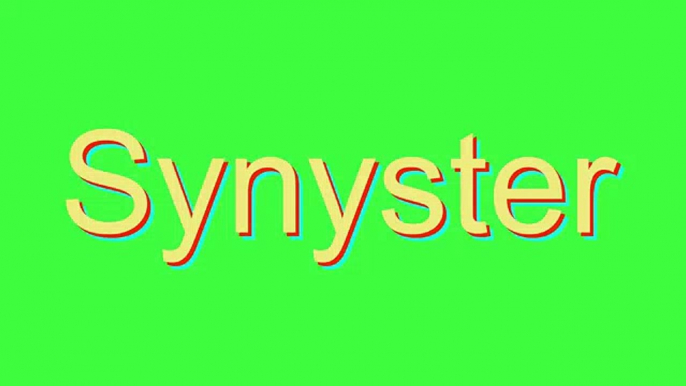 How to Pronounce Synyster