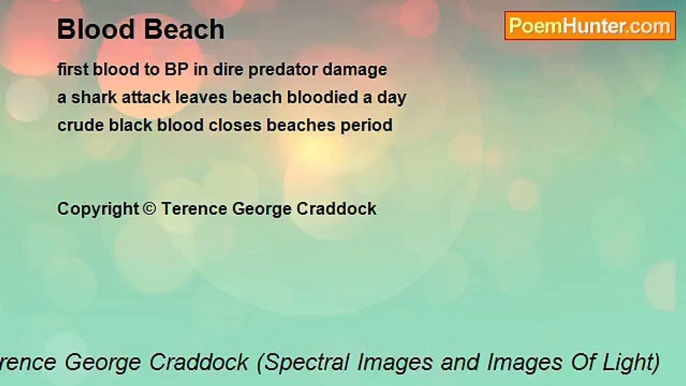 Terence George Craddock (Spectral Images and Images Of Light) - Blood Beach