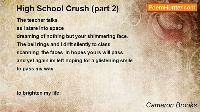 Cameron Brooks - High School Crush (part 2)