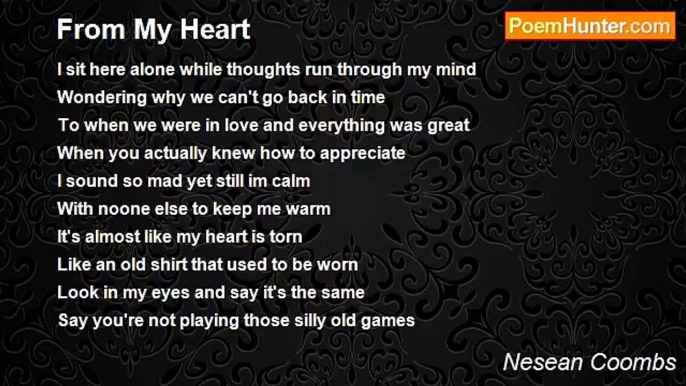 Nesean Coombs - From My Heart