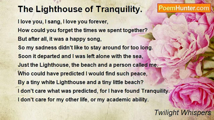 Twilight Whispers - The Lighthouse of Tranquility.