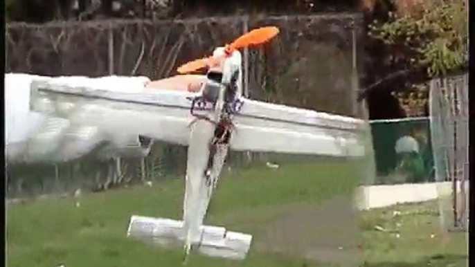 rcpowers mini extra 300 Maiden, crash and fix