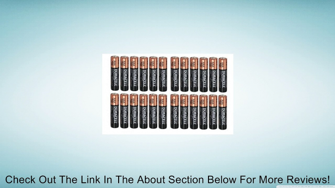 24 NEW DURACELL AAA MN2400 LR03 EN92 1.5V Alkaline Battery Exp 3-2019 Bulk Review