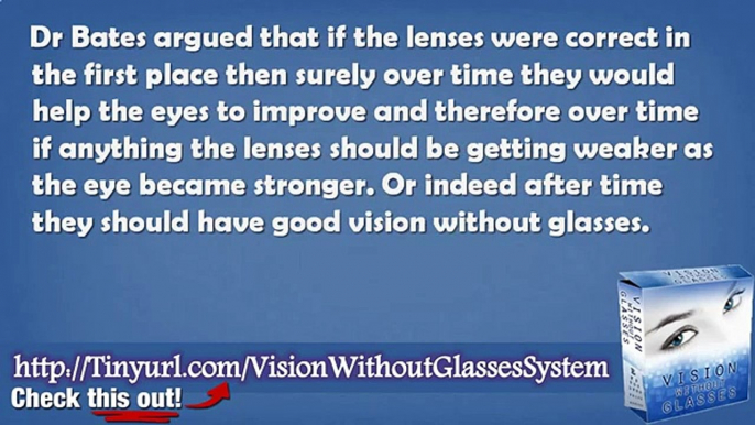 Vision Without Glasses Bates Method And Vision Without Glasses Dr Bates