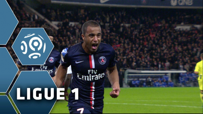 But LUCAS (38ème) / Paris Saint-Germain - Olympique de Marseille (2-0) - (PSG - OM) / 2014-15