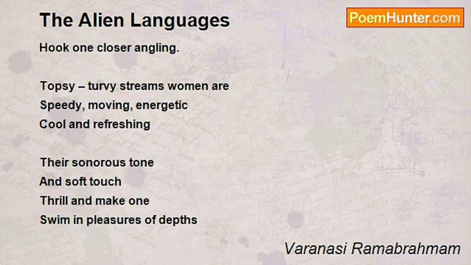 Varanasi Ramabrahmam - The Alien Languages
