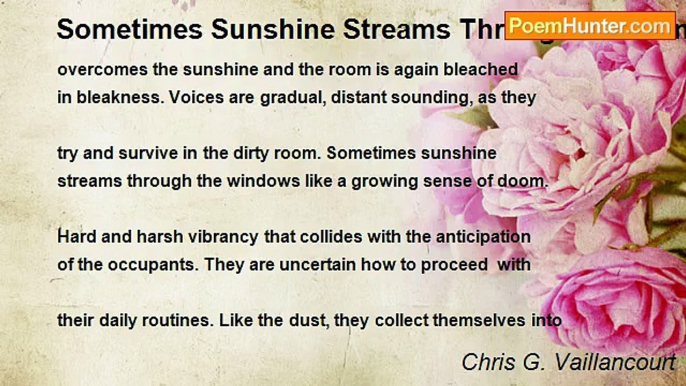 Chris G. Vaillancourt - Sometimes Sunshine Streams Through The Windows