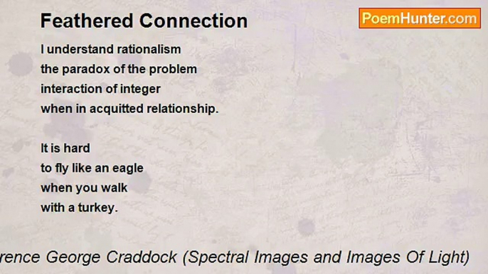 Terence George Craddock (Spectral Images and Images Of Light) - Feathered Connection