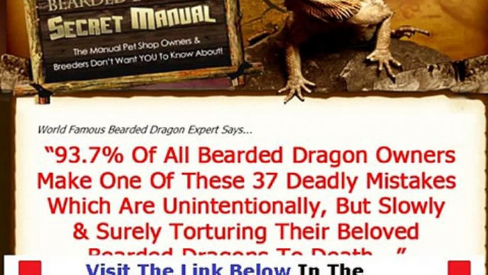 Bearded Dragon Secret Manual Review  MUST WATCH BEFORE BUY Bonus + Discount