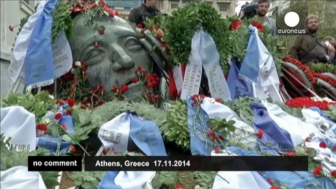 Greeks remember 1973 uprising anniversary