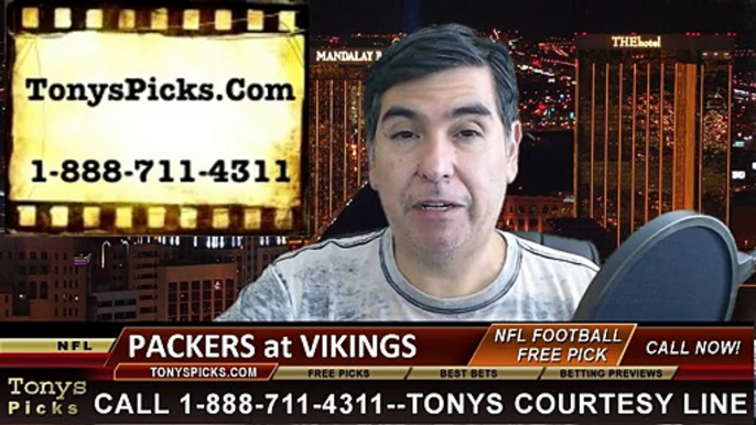 Minnesota Vikings vs. Green Bay Packers Free Pick Prediction NFL Pro Football Odds Preview 11-23-2014
