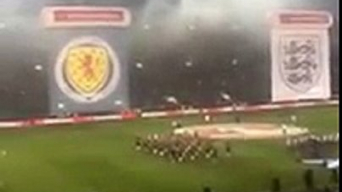 Flower of Scotland - Scotland vs England - 18-11-2014 - Celtic Park - Glasgow