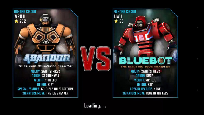 Real Steel World Robot Boxing (Abandor Vs Bluebot)