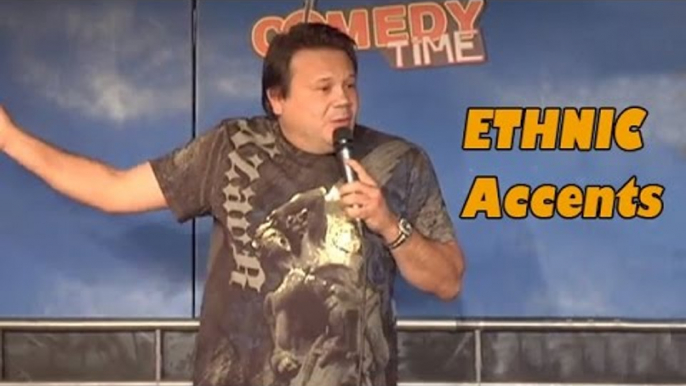 Stand Up Comedy by Joey Medina - Ethnic Accents