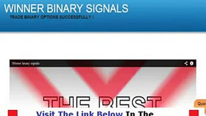 All the truth about Winner Binary Signals Bonus + Discount