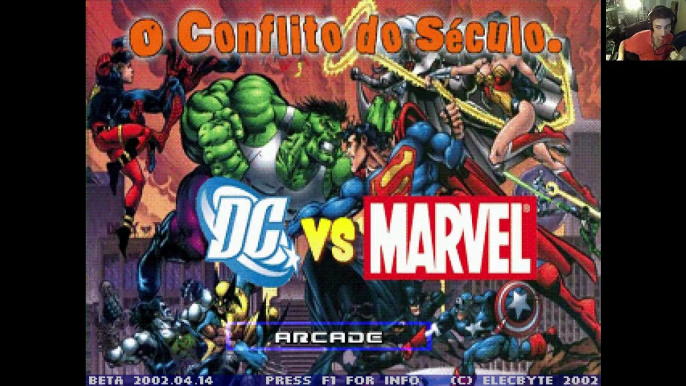 Comic Book Character VS Comic Book Character In A DC VS Marvel MUGEN Match / Battle / Fight