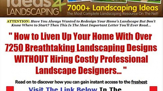 Ideas 4 Landscaping Review  MUST WATCH BEFORE BUY Bonus + Discount