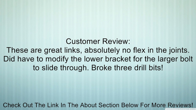 TGC 2863320 Dodge Ram 1500, 2500, 3500 4x4 Gas, Diesel Sway Bar End Links Review