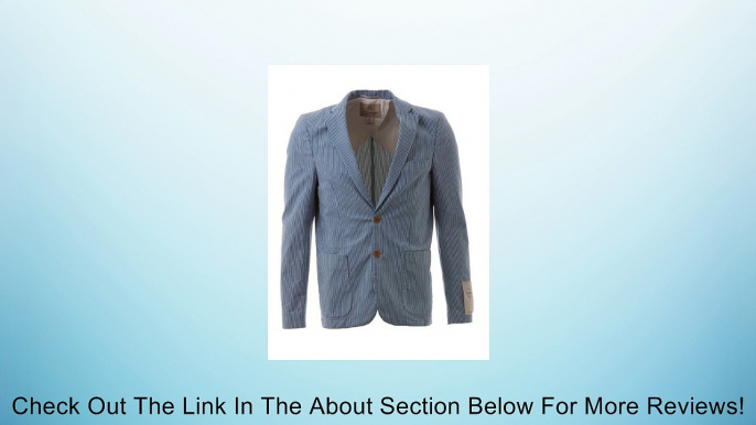 Scotch and Soda Light Blue Stripe Jacket Blazer Review