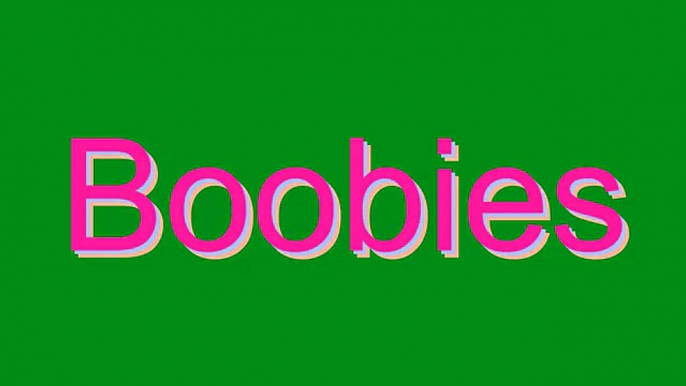 How to Pronounce Boobies