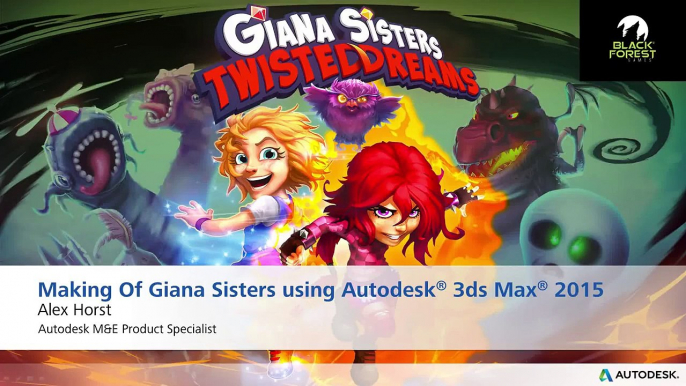 Meet the Experts - The Rebirth of Giana Sisters in 3ds Max