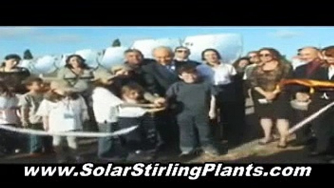 Solar Stirling Plant - How To Power My House With Solar Stirling Plant