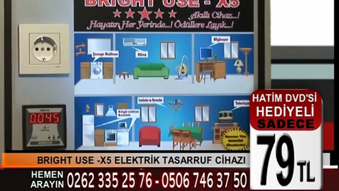 BRIGHT USE X5 EV, OFİS VE KÜÇÜK ÖLÇEKLİ İŞ YERLERİ GİBİ ELEKTRİK ENERJİSİ HARCANAN YERLERDE KAYIP ENERJİYİ ABSORBE EDER...